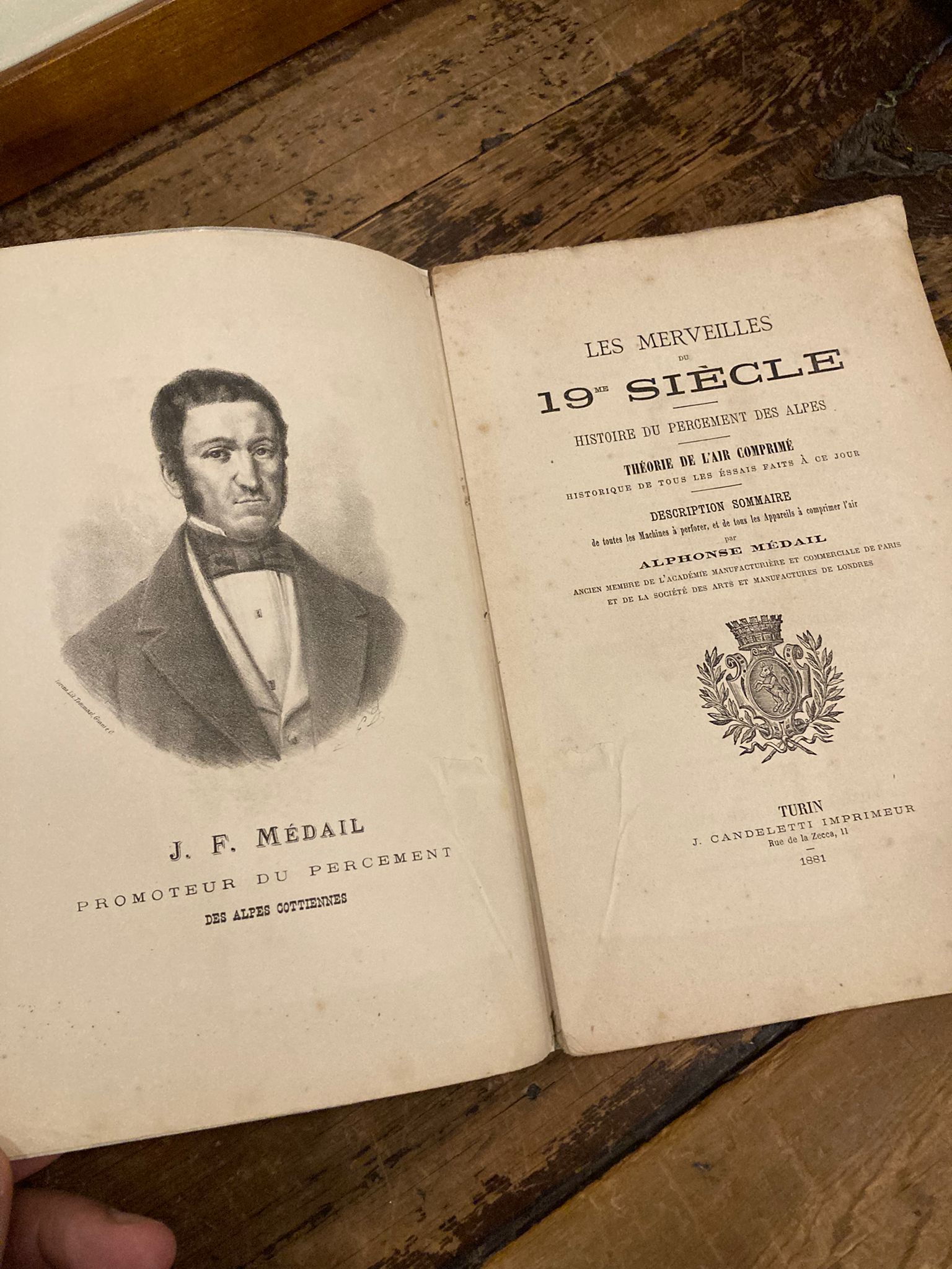 Les merveilles du 19me siècle. Histoire du percement des Alpes. …