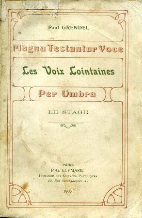Les Voix Lointaines. Le Stage (Paroles de Là-Bas)