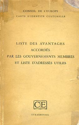 Liste des avantages accordés par les gouvernements membres et liste …