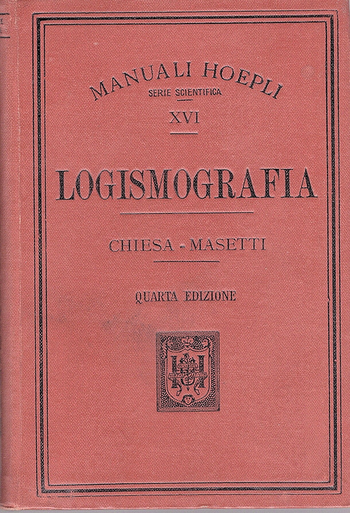 Logismografia. QUARTA edizione