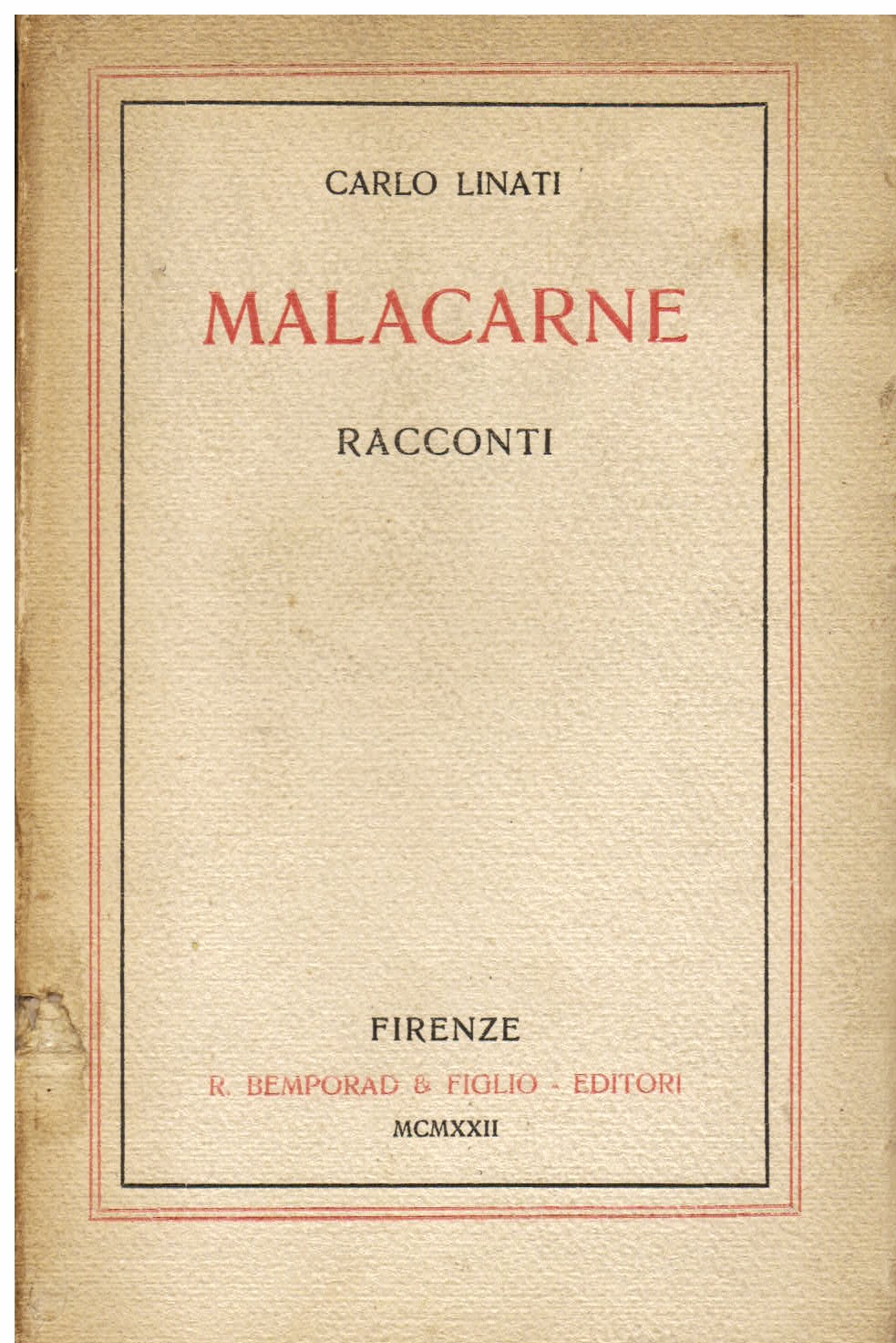 Malacarne. Racconti