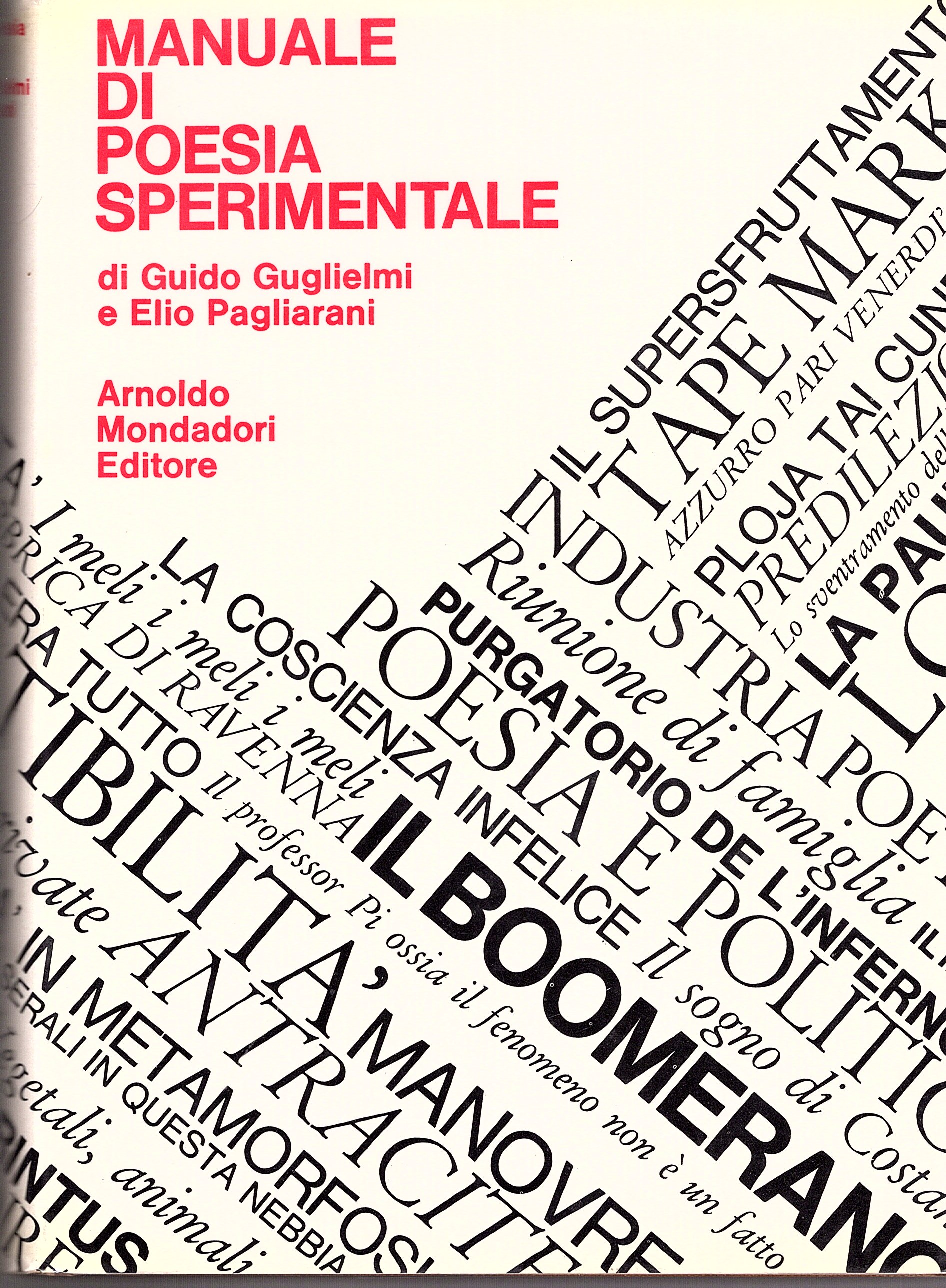 Manuale di poesia sperimentale