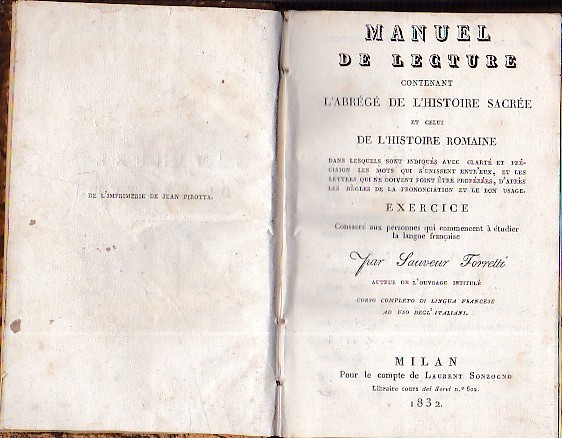 Manuel de lecture contenant l'abrégé de l'histoire sacrée et celui …