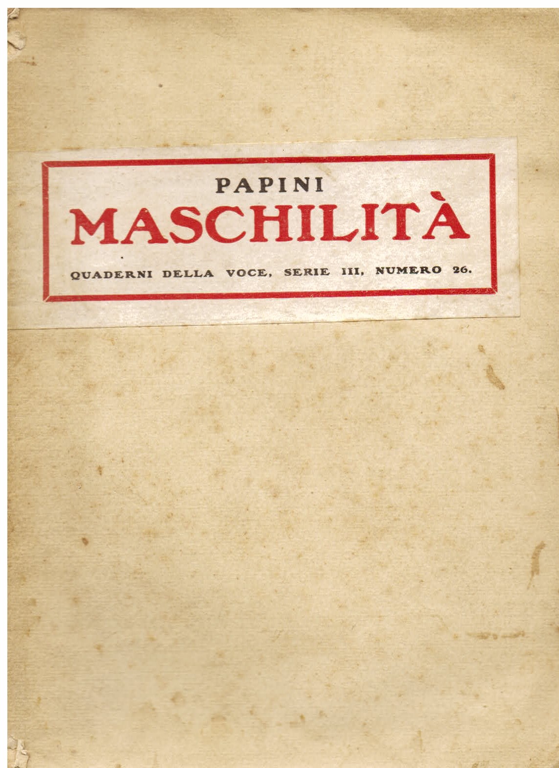 Maschilità