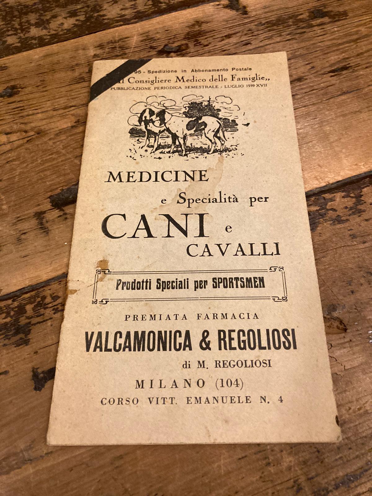 Medicine e specialità per cani e per cavalli