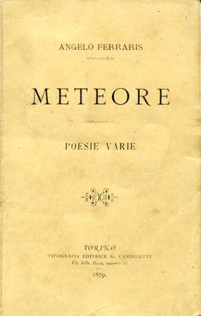 Meteore. Poesie varie