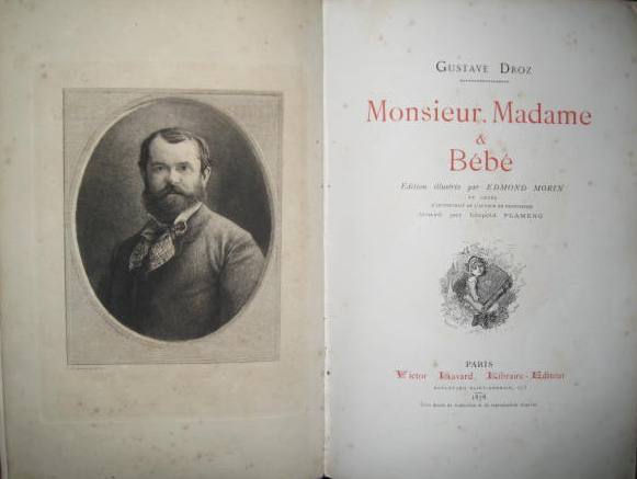 Monsieur, Madame & Bébé. Édition illustrée par Edmond Morin et …