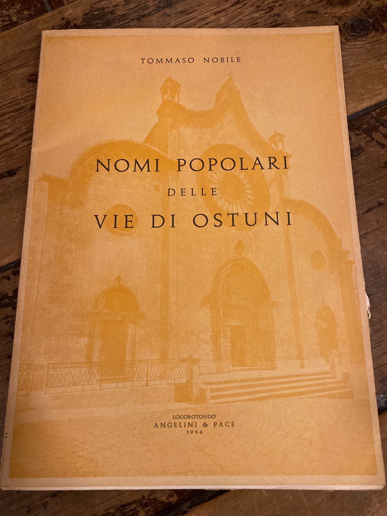 Nomi popolari delle vie di Ostuni