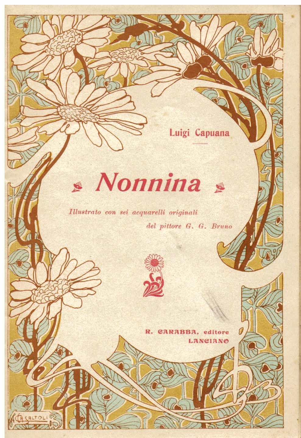 Nonnina. Illustrato con sei acquarelli originali del pittore G. G. …