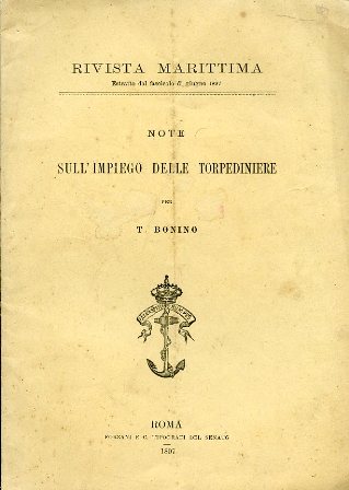 Note sull'impiego delle torpediniere