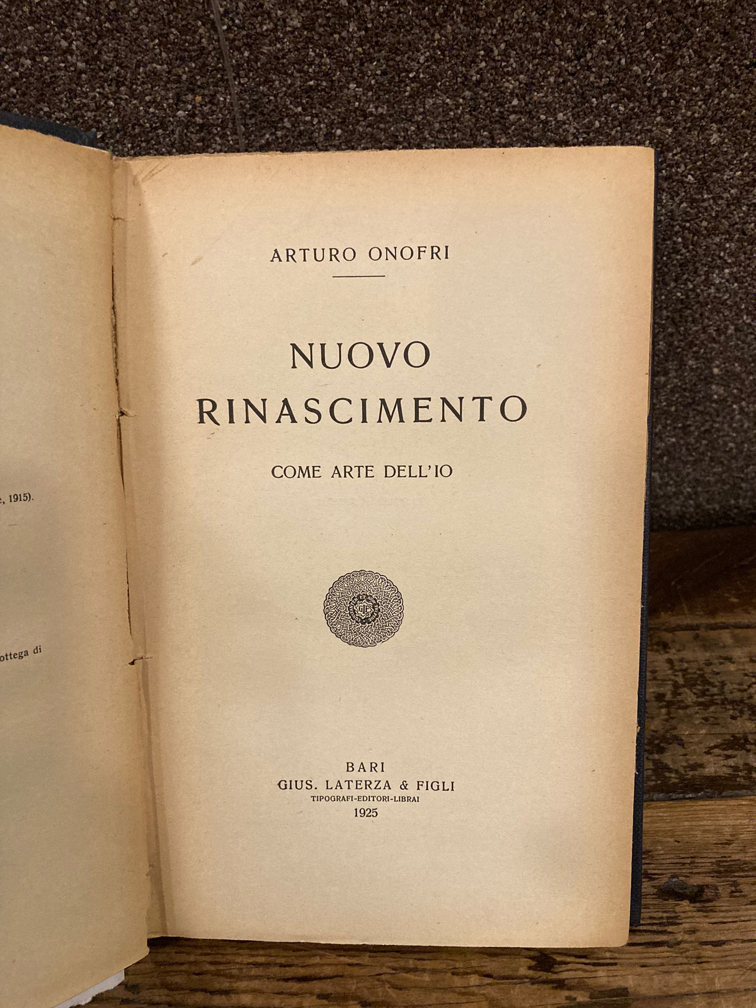 Nuovo Rinascimento come arte dell'Io
