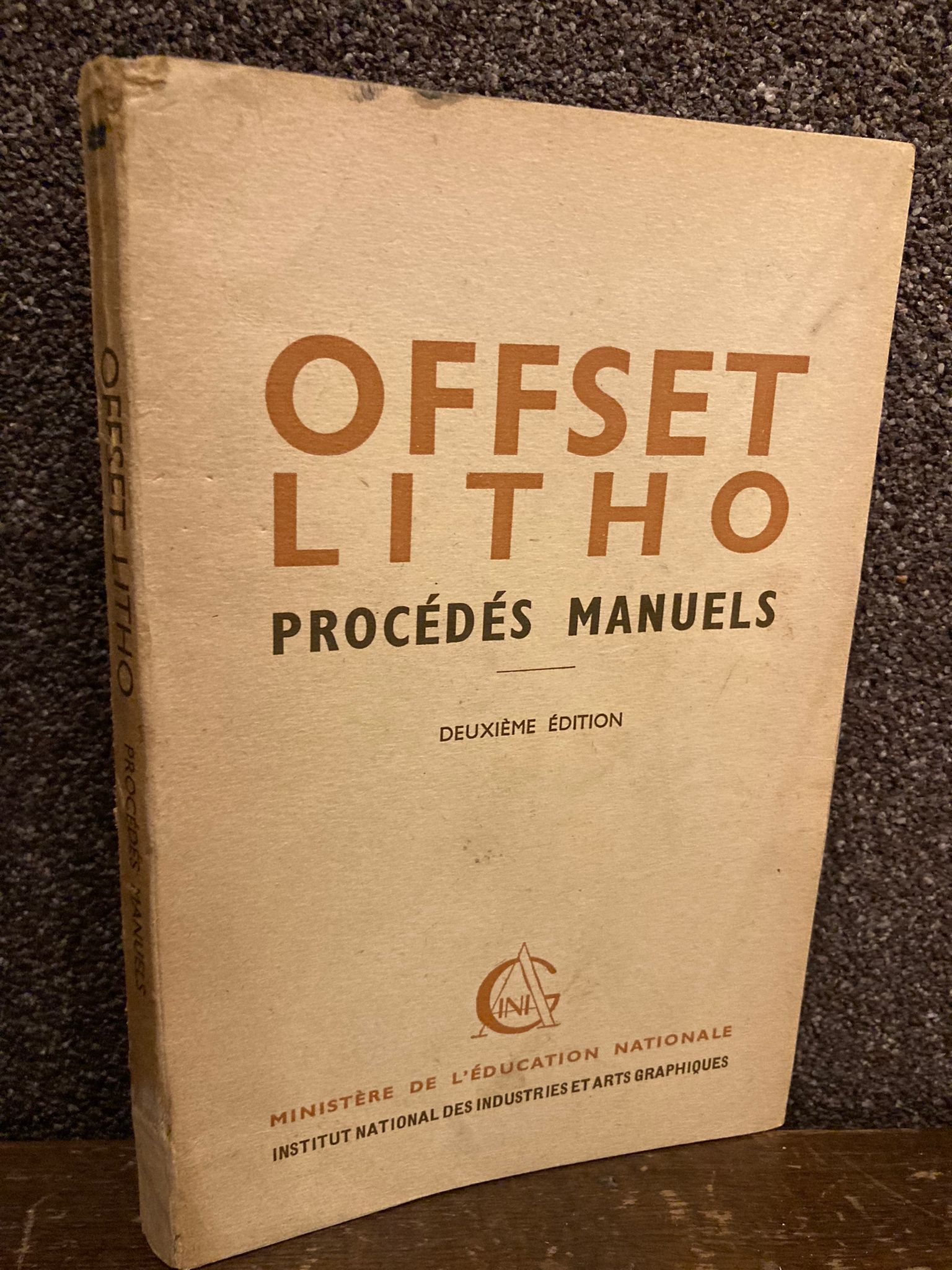 Offset Litho. Procédés Manuels. Cours de prefectionnement a l'usage des …