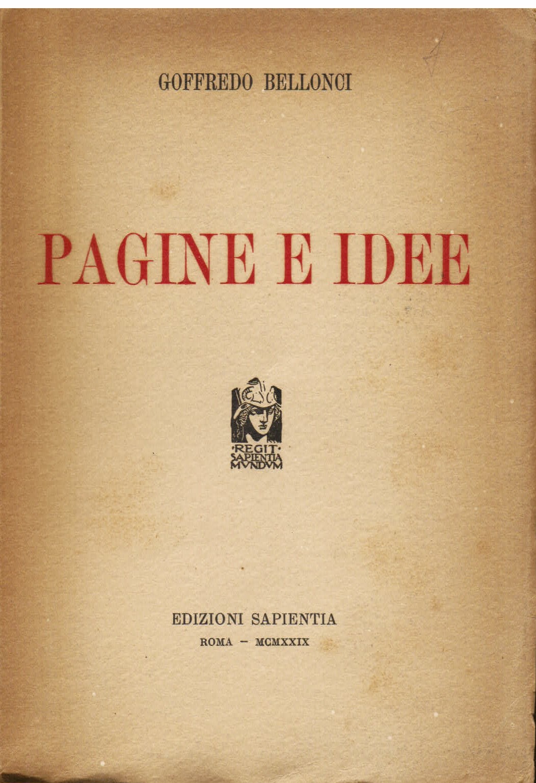 Pagine e idee