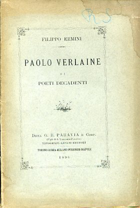 Paolo Verlaine e i poeti decadenti