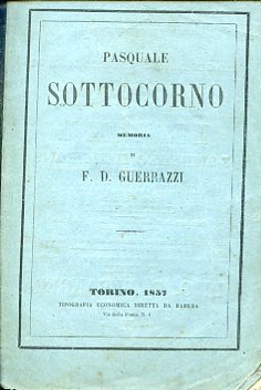 Pasquale Sottocorno. Memoria
