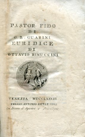 Pastor Fido - Euridice