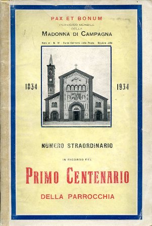 Pax et bonum periodico mensile della Madonna di Campagna, anno …