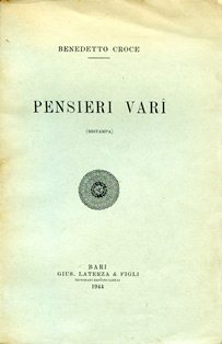 Pensieri vari