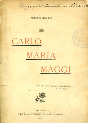 Per Carlo Maria Maggi