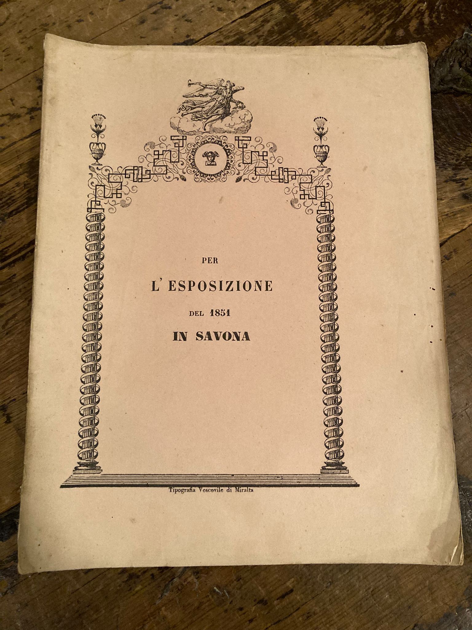 Per l'Esposizione del 1851 in Savona. Ragionamento letto all'Esposizione d'Industria …