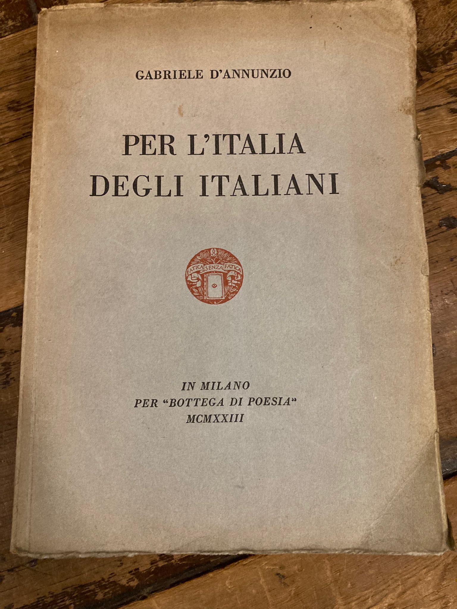 Per l' Italia degli italiani