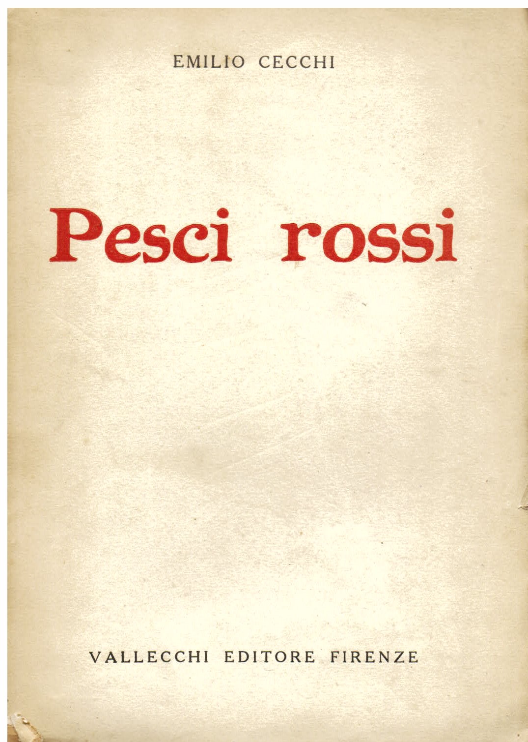 Pesci rossi