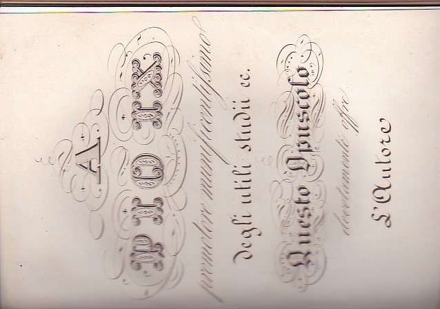 Piano per fondare e condurre in Italia una Scuola Provinciale …