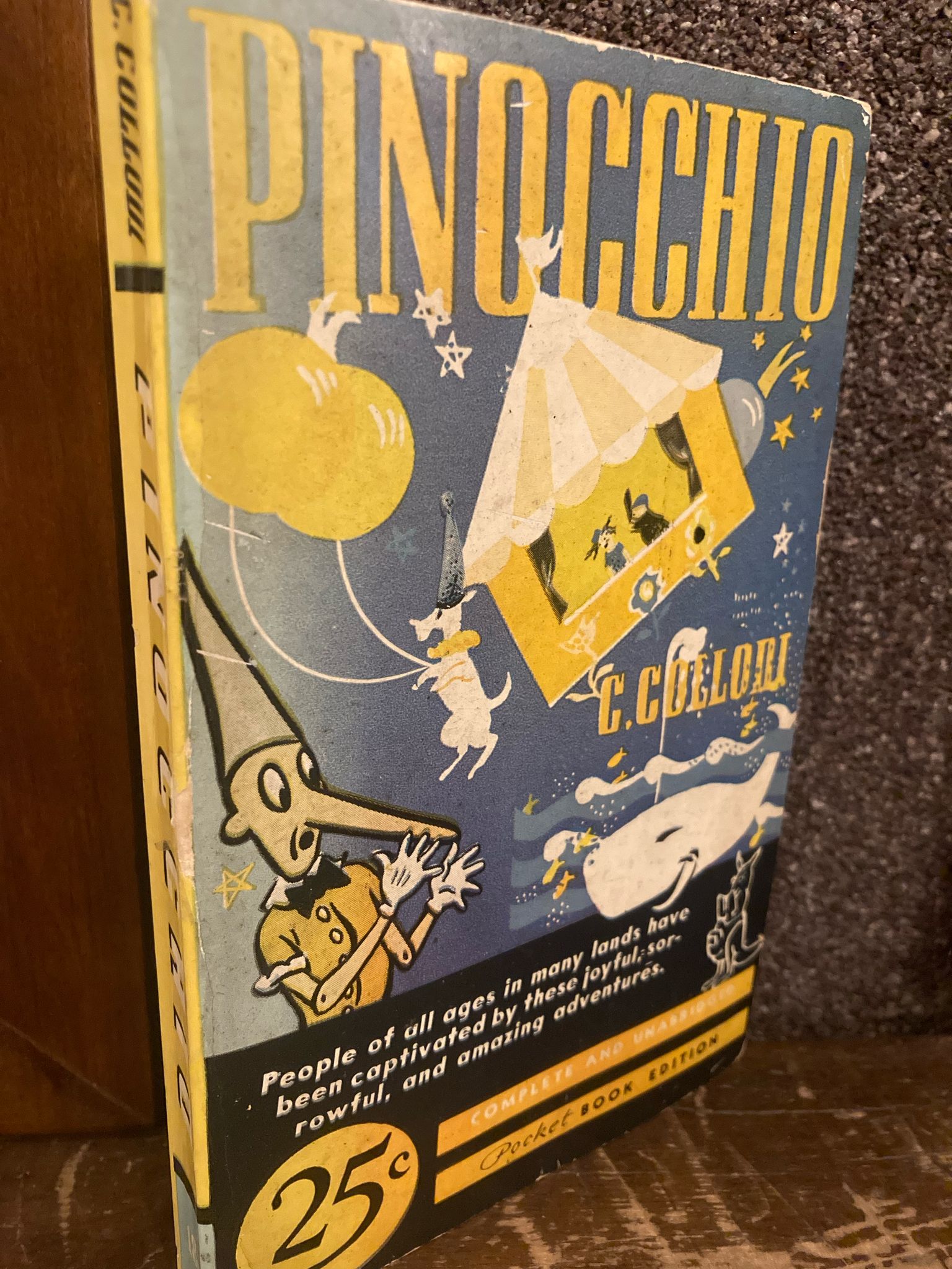 Pinocchio. The Story of a Puppet. [Third Printing]