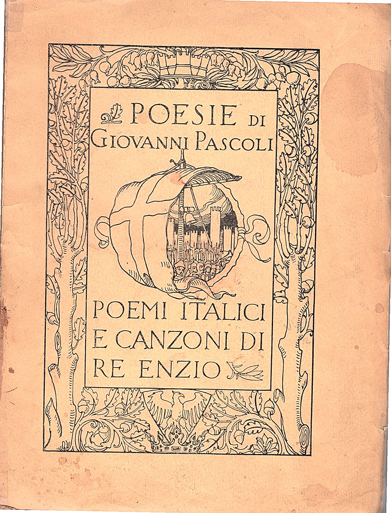 Poemi italici e Canzoni di Re Enzio