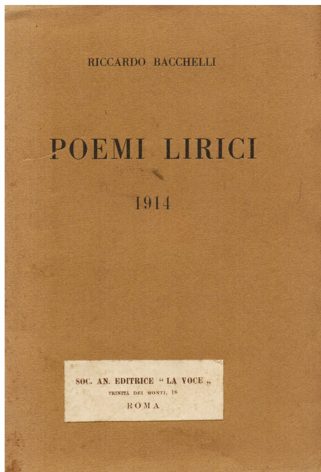 Poemi lirici 1914