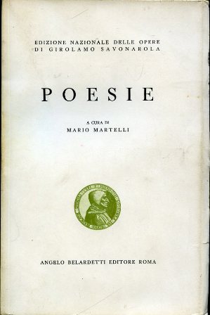 Poesie. A cura di Mario Martelli