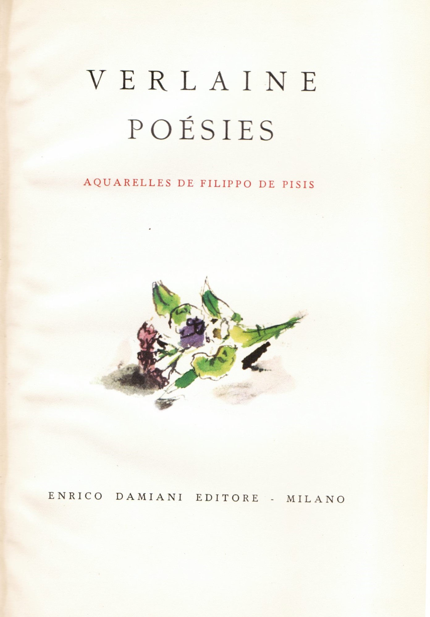 Poésies Aquarelles