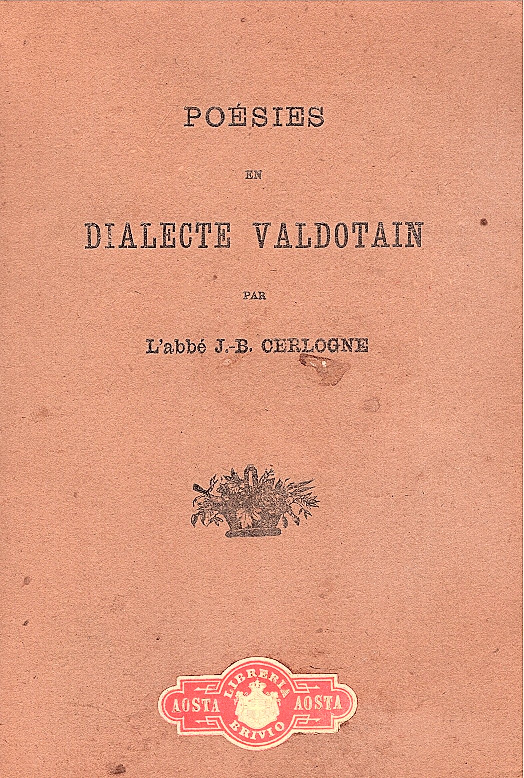 Poésies de dialecte valdotan