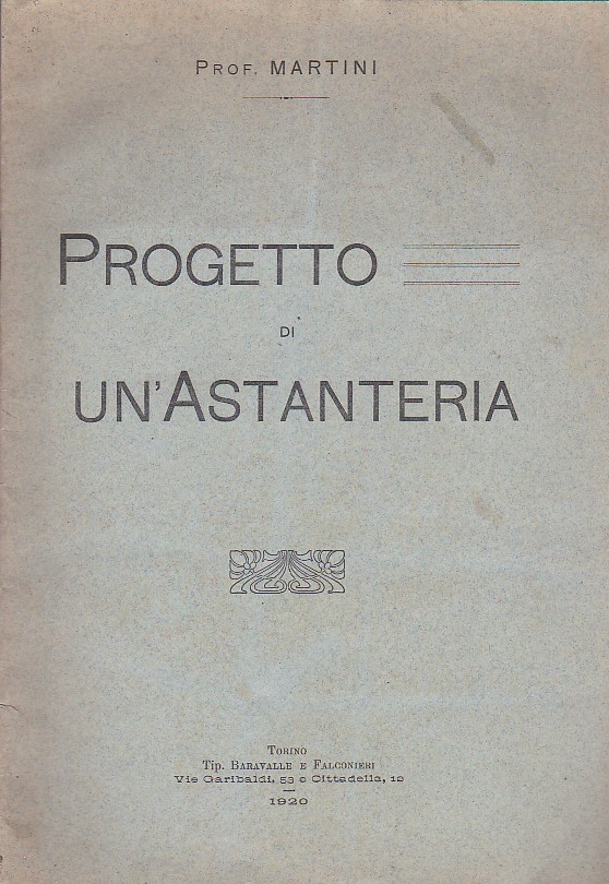 Progetto di un'astanteria