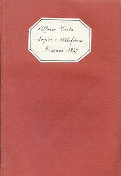 Prolusione seconda al corso di logica e metafisica. A benefizio …