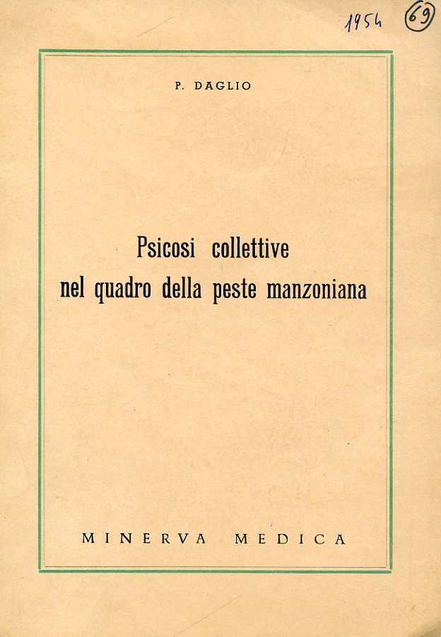 Psicosi collettive nel quadro della peste manzoniana