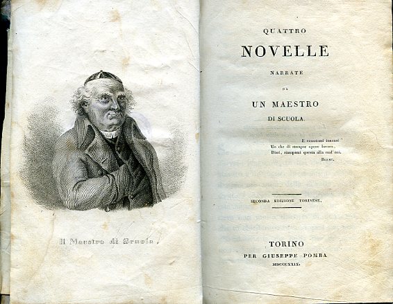Quattro novelle narrate da un maestro di scuola. Seconda edizione …