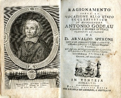 Ragionamento sopra la vocazione allo Stato Ecclesiastico. Trasportato dal franzese …