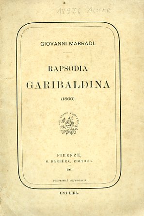 Rapsodia garibaldina (1860)