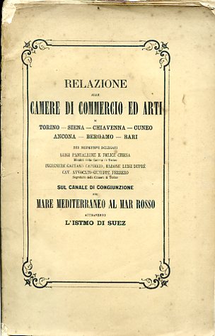Relazione alle Camere di Commercio ed Arti di Torino - …