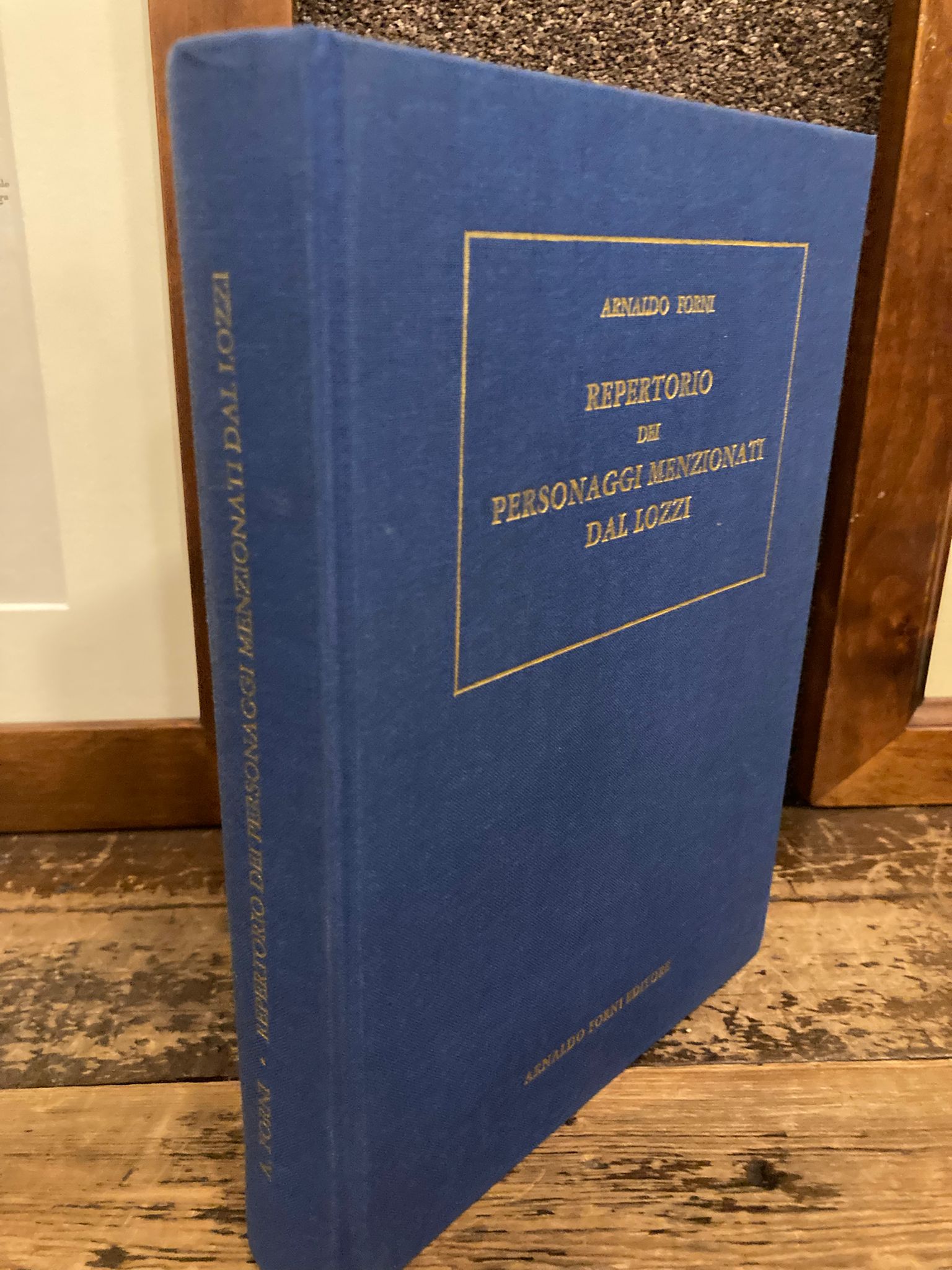 Repertorio dei personaggi a qualunque titolo menzionati nella 'Biblioteca istorica' …