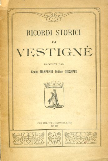 Ricordi storici di Vestignè raccolti