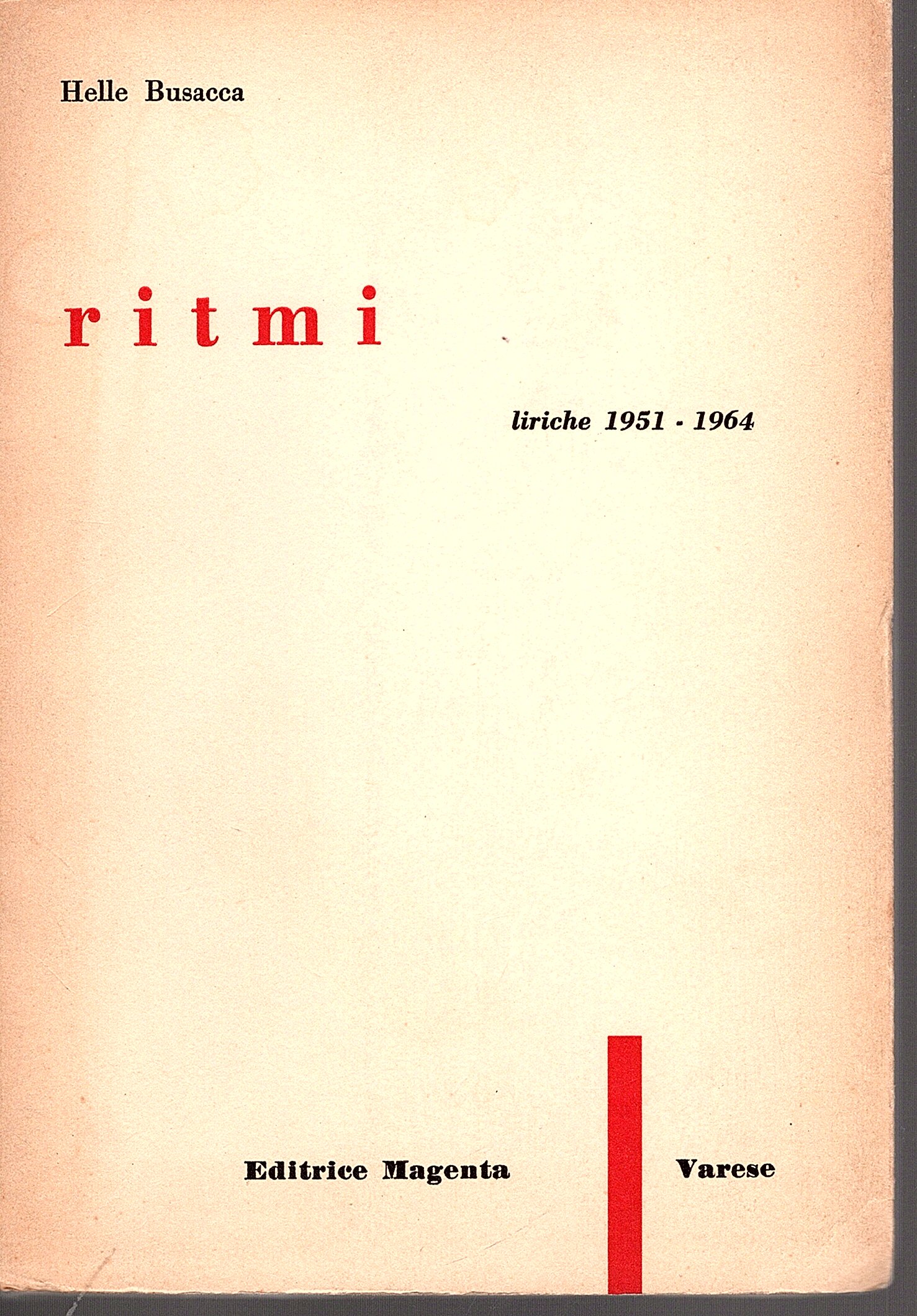 Ritmi liriche 1951 - 1964