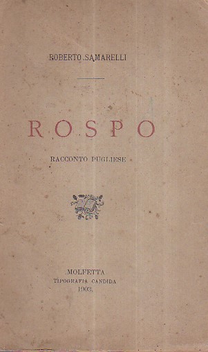 Rospo. Racconto pugliese