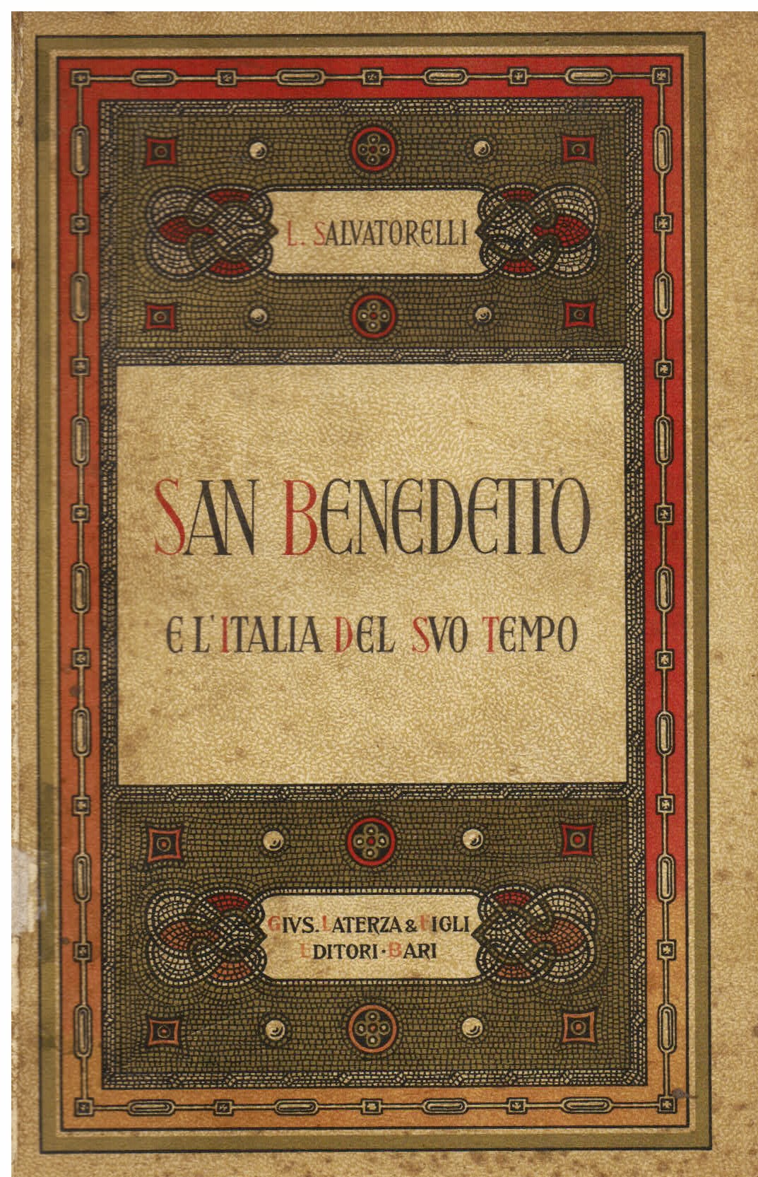San Benedetto e l'Italia del suo tempo