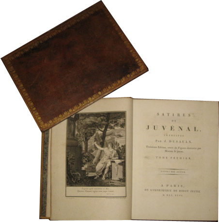 Satires, traduites par J. Dusaulx. Troisième édition, ornée de Figures …