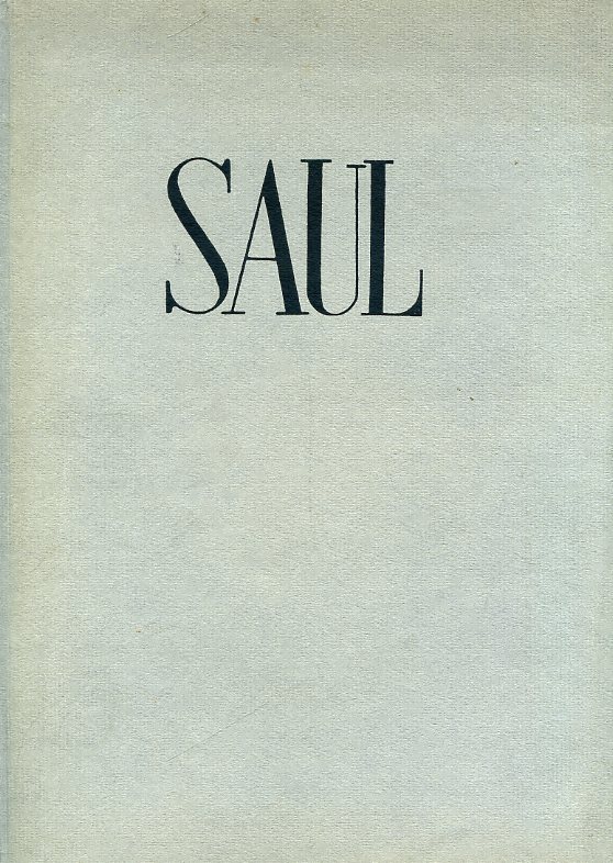 Saul. Tragedia in cinque atti con xilografie di Giuseppe Paolini