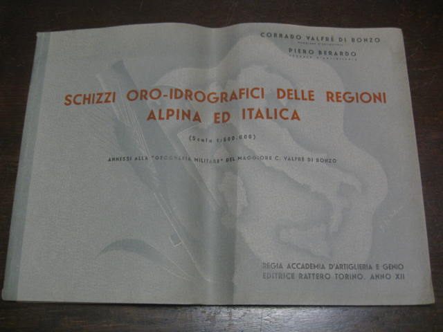 Schizzi oro - idrografici delle regioni Alpina ed Italica (Scala …