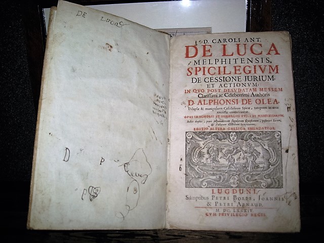 Spicilegium de Cessione Jurium et Actionum; in quo post desudatam …