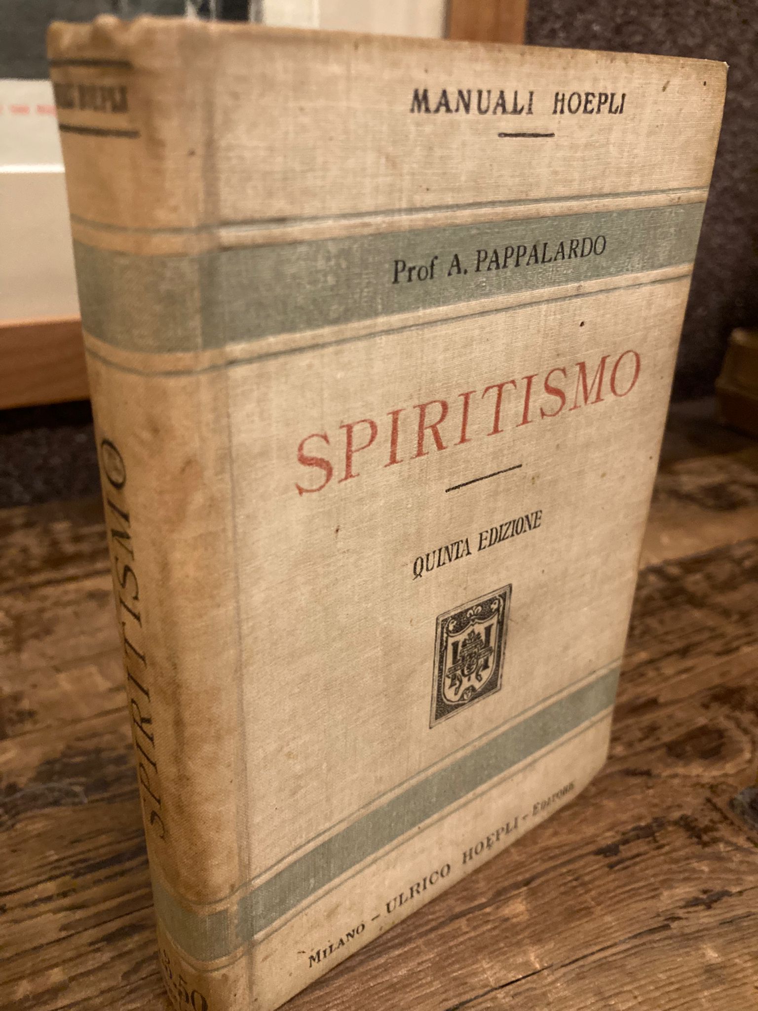 Spiritismo. Quinta edizione riveduta ed aumentata con 10 illustrazioni